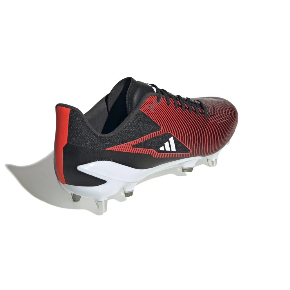 Crampons Adizero RS15 Ultimate Noir et rouge – Image 4