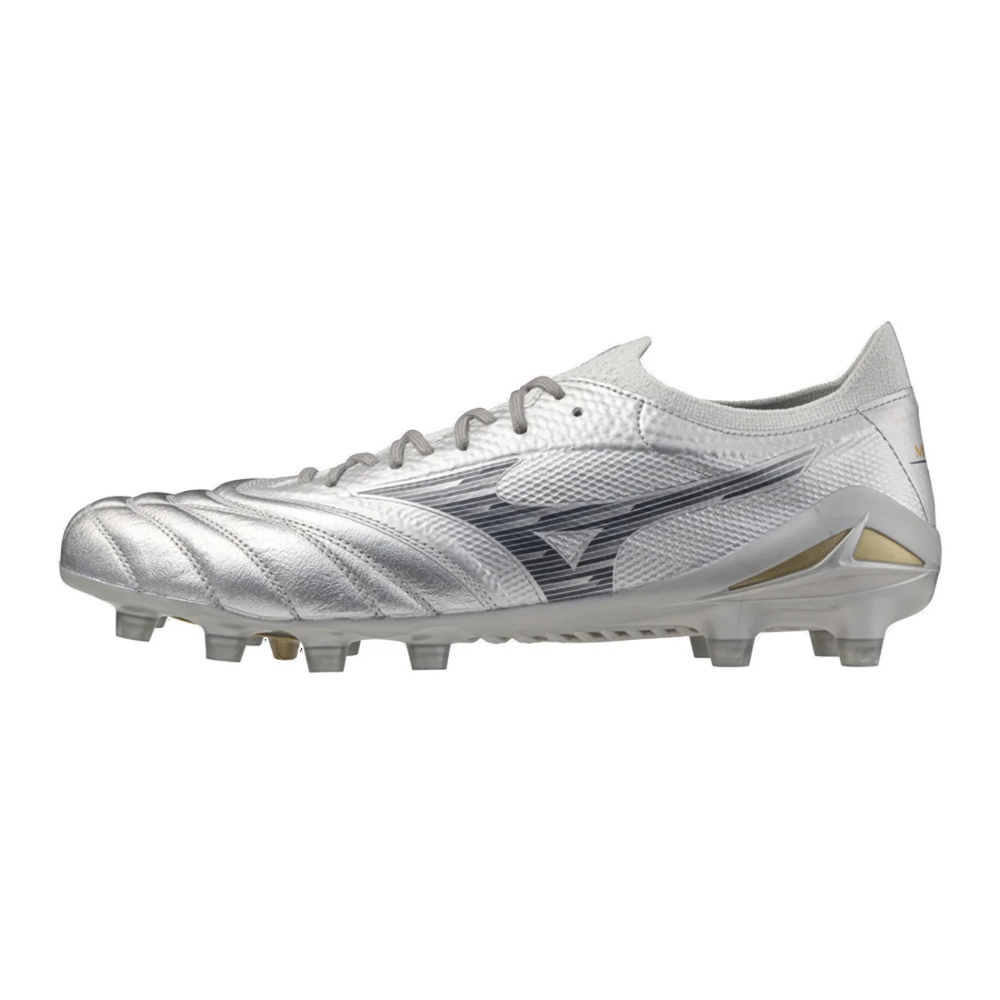 Crampons Mizuno Morelia Neo IV B Elite Gris argenté