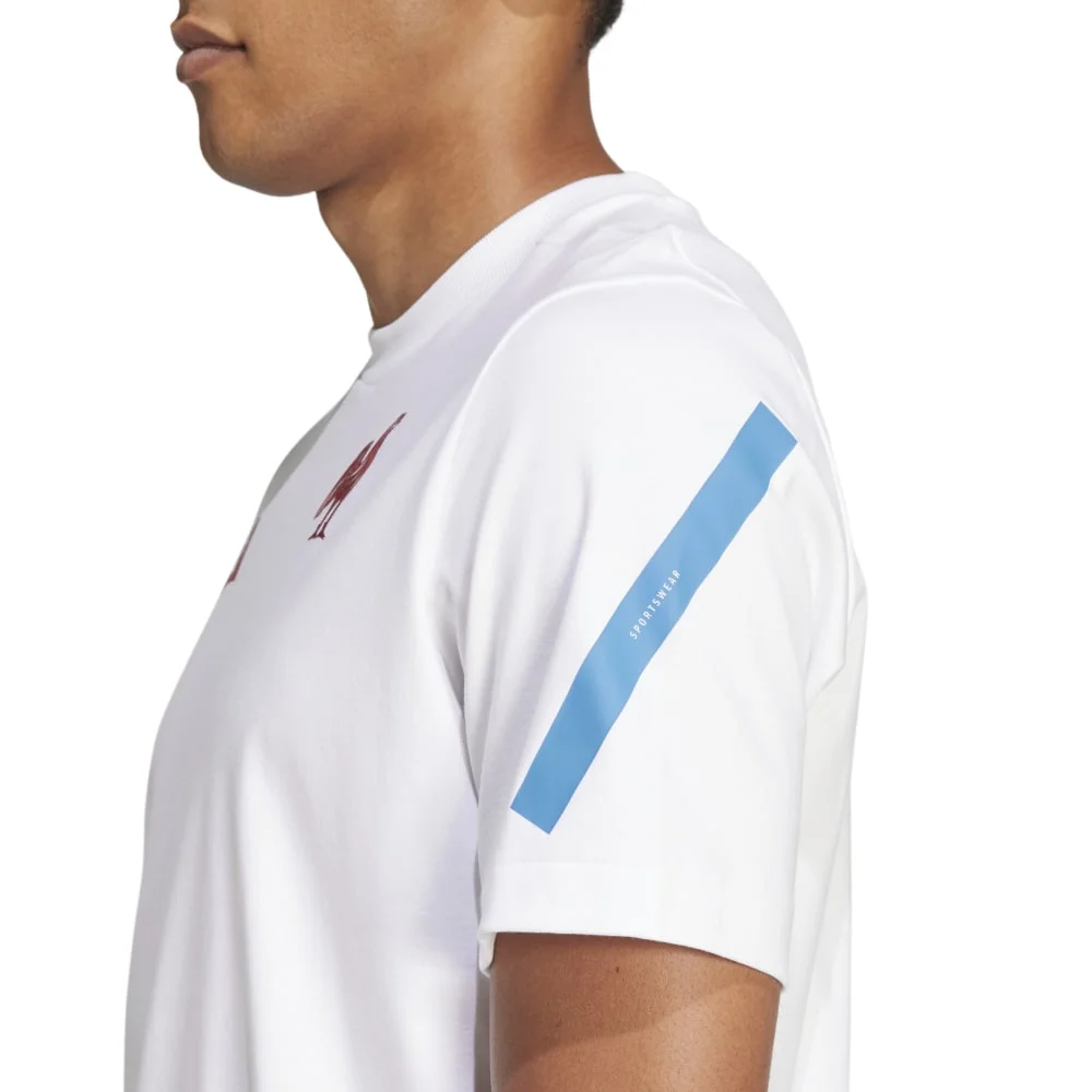 T-shirt Adidas Équipe de France Blanc – Image 5