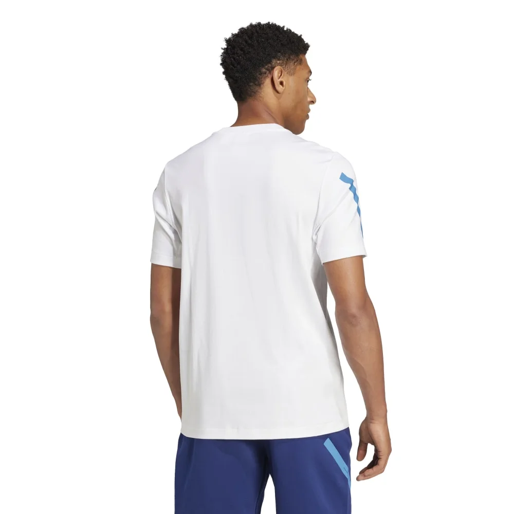 T-shirt Adidas Équipe de France Blanc – Image 2